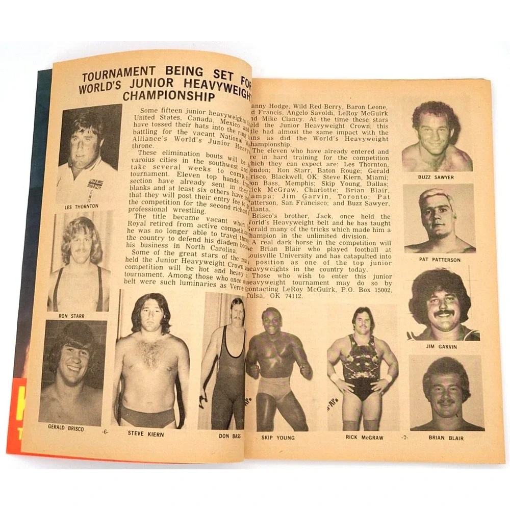 WRESTLING NEWS OCT-NOV 1979 BRUISER BRODY DUSTY RHODES ERNIE LADD PAUL‎ ELLERING